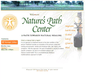 Tablet Screenshot of naturespathcenter.com